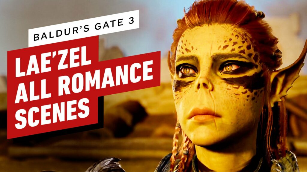 Baldur’s Gate 3: All Lae’zel Romance Scenes (NSFW Version)