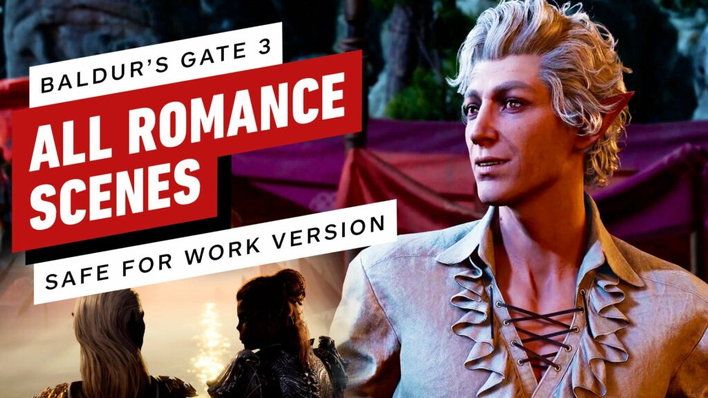 Baldur’s Gate 3: All Romance Scenes (Safe For Work!)