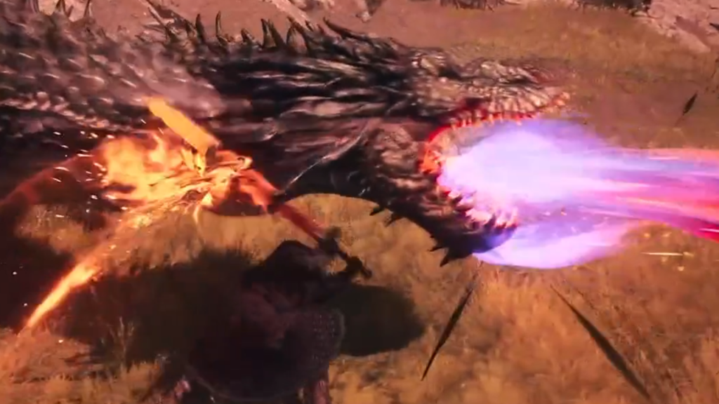 Dragon's Dogma 2 - Drake and Dullahan Monster Reveal Gameplay