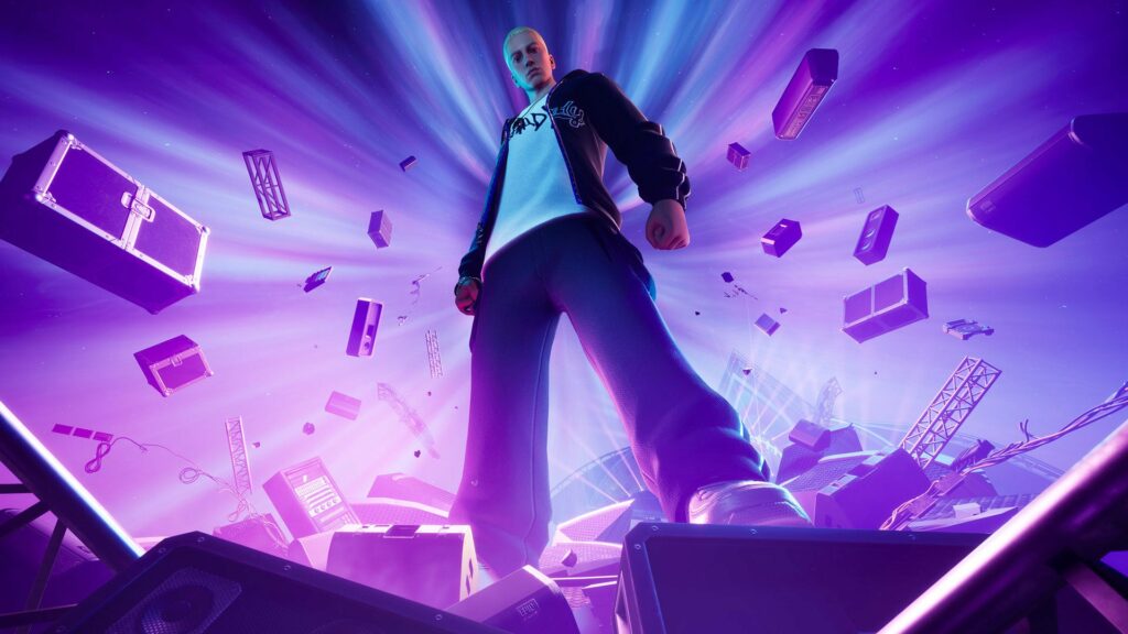 Fortnite: Full Big Bang Event Gameplay (ft. Eminem)