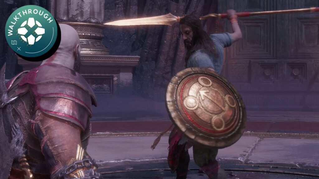 God of War Ragnarok: Valhalla Bosses - Tyr Boss Fight 1: Spear (Show Me Mastery Difficulty)