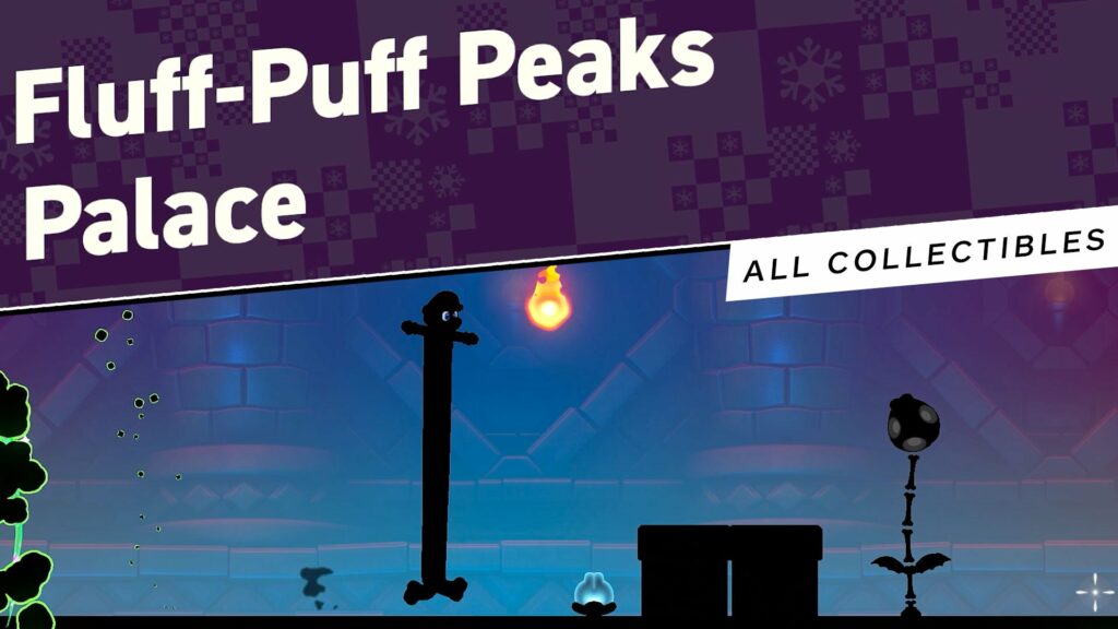 Super Mario Bros. Wonder - Fluff-Puff Peaks (All Seeds and Big Flower Coins)