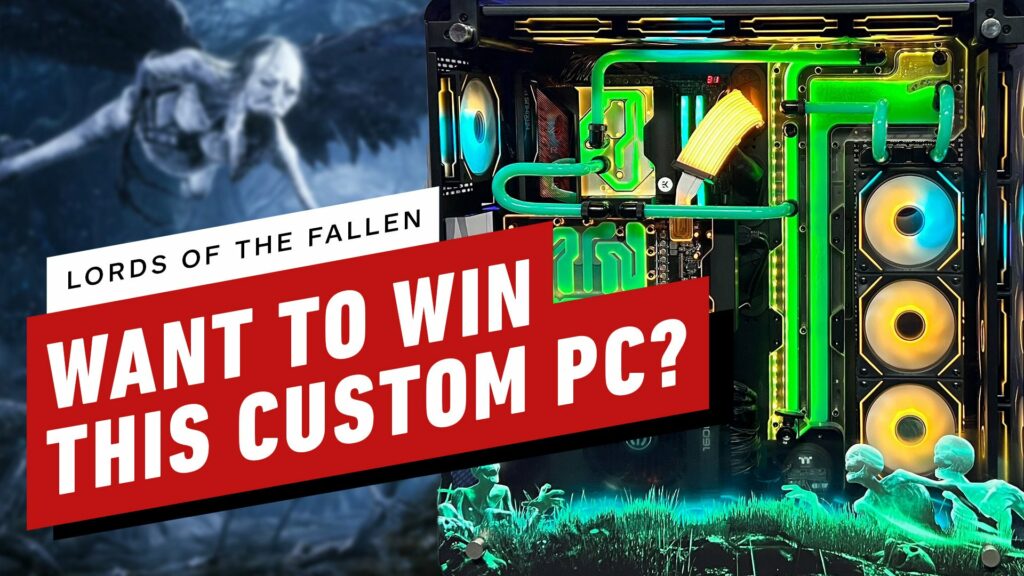 Win This Lords of the Fallen Liquid-Cooled PC Built By Former NFL Player Hank Baskett